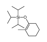 (2-methylcyclohexen-1-yl)oxy-tri(propan-2-yl)silane Structure