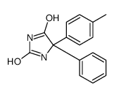 (5S)-5-(4-methylphenyl)-5-phenylimidazolidine-2,4-dione结构式