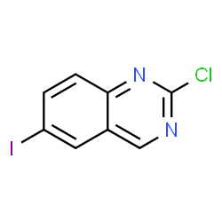 2-Chloro-6-iodoquinazoline结构式