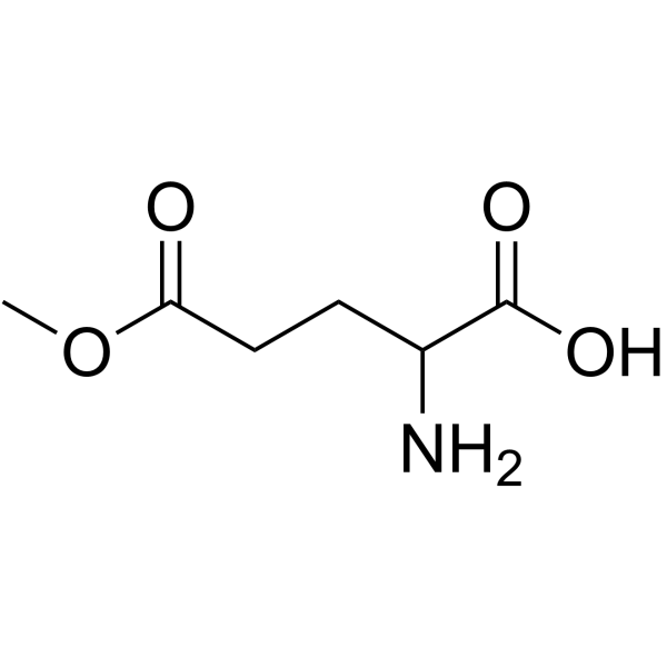 H-DL-Glu(OMe)-OH structure