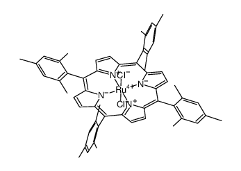 二氯[5,10,15,20-四(2,4,6-三甲基苯基)-21H,23H-卟啉]钌(IV)图片