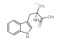 L-Tryptophan-alpha-methyl-11C Structure