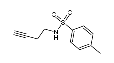 N-(But-3-yn-1-yl)-4-methylbenzenesulfonamide Structure