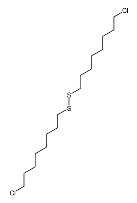 1-chloro-8-(8-chlorooctyldisulfanyl)octane Structure