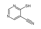 5-Pyrimidinecarbonitrile, 1,4-dihydro-4-thioxo- (9CI) Structure