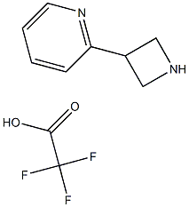 2-(azetidin-3-yl)pyridine 2,2,2-trifluoroacetate Structure