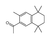 1-(3,5,5,8,8-pentamethyl-6,7-dihydronaphthalen-2-yl)ethanone Structure