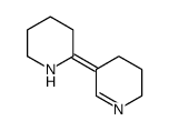 (5E)-5-piperidin-2-ylidene-3,4-dihydro-2H-pyridine结构式