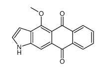 4-methoxy-1H-naphtho[3,2-f]indole-5,10-dione Structure