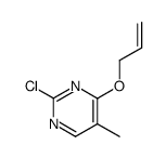 4-(allyloxy)-2-chloro-5-methylpyrimidine结构式