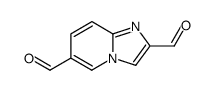 Imidazo[1,2-a]pyridine-2,6-dicarbaldehyde结构式