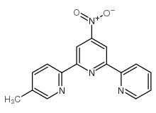 5-methyl-4'-nitro-2,2':6',2''-terpyridine structure