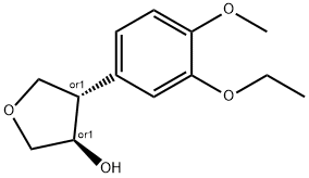 (3R,4S)-4-(3-ethoxy-4-methoxyphenyl)tetrahydrofuran-3-ol picture