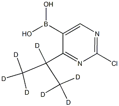 2-Chloro-4-(iso-propyl-d7)-pyrimidine-5-boronic acid picture