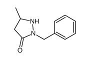 2-benzyl-5-methylpyrazolidin-3-one结构式