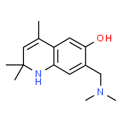 7-[(Dimethylamino)methyl]-2,2,4-trimethyl-1,2-dihydroquinolin-6-ol图片