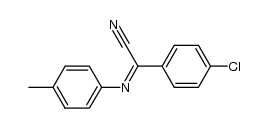 (4-chloro-phenyl)-p-tolylimino-acetonitrile结构式