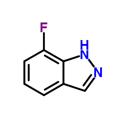 7-氟-1H-吲唑结构式