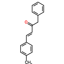 (3E)-4-(4-Methylphenyl)-1-phenyl-3-buten-2-one Structure