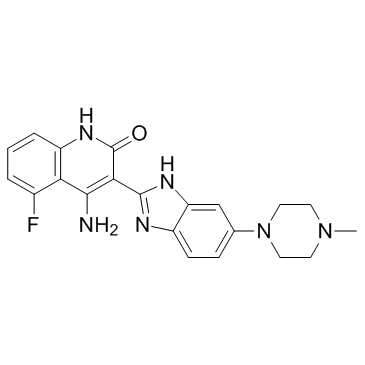 多韦替尼结构式