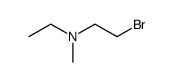 (2-bromo-ethyl)-ethyl-methyl-amine结构式