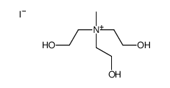 tris(2-hydroxyethyl)-methylazanium,iodide Structure