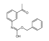 benzyl N-(3-acetylphenyl)carbamate Structure