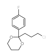 2-(3-Chloropropyl)-2-(4-fluorophenyl)-1,3-dioxane structure