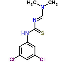 1-(3,5-Dichlorophenyl)-3-[(E)-(dimethylamino)methylene]thiourea结构式