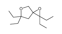 1,5-Dioxaspiro[2.4]heptane,2,2,6,6-tetraethyl-(9CI)结构式