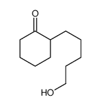 2-(5-hydroxypentyl)cyclohexan-1-one Structure