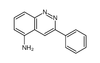 5-amino-3-phenylcinnoline结构式