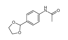 N-[4-(1,3-dioxolan-2-yl)phenyl]acetamide Structure