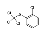 (2-Chlor-phenyl)-trichlormethyl-sulfid Structure