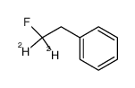 2-Phenyl-1-fluorethan-1.1-d2 Structure