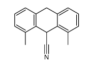 bis(2,6-dimethylphenyl)acetonitrile结构式