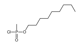 1-[chloro(methyl)phosphoryl]oxynonane Structure