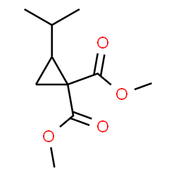 2-(1-Methylethyl)-1,1-cyclopropanedicarboxylic acid dimethyl ester picture