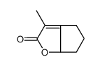 3-methyl-4,5,6,6a-tetrahydrocyclopenta[b]furan-2-one结构式