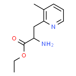 2-Pyridinepropanoicacid,alpha-amino-3-methyl-,ethylester(9CI) Structure