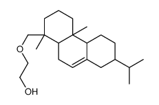 2-[(1,4a-dimethyl-7-propan-2-yl-2,3,4,4b,5,6,7,8,10,10a-decahydrophenanthren-1-yl)methoxy]ethanol结构式