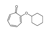 2-cyclohexyloxycyclohepta-2,4,6-trien-1-one Structure