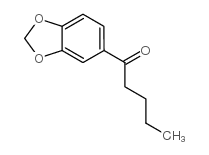 1-(苯并[d][1,3]二氧杂环戊烯-5-基)戊-1-星空app结构式