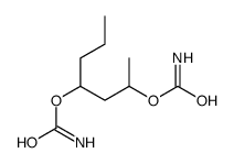 2,4-Bis(carbamoyloxy)heptane Structure