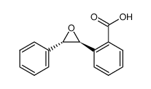 2-((2S,3S)-3-Phenyl-oxiranyl)-benzoic acid Structure