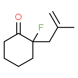 Cyclohexanone,2-fluoro-2-(2-methyl-2-propenyl)- (9CI)结构式