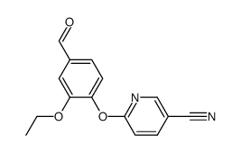 6-(2-Ethoxy-4-formylphenoxy)nicotinonitrile picture