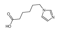 6-imidazol-1-ylhexanoic acid结构式