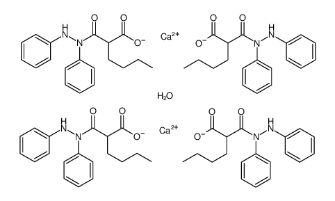 2-(anilino-phenyl-carbamoyl)hexanoic acid结构式