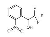 Benzenemethanol, 2-nitro-alpha-(trifluoromethyl)- (9CI) structure